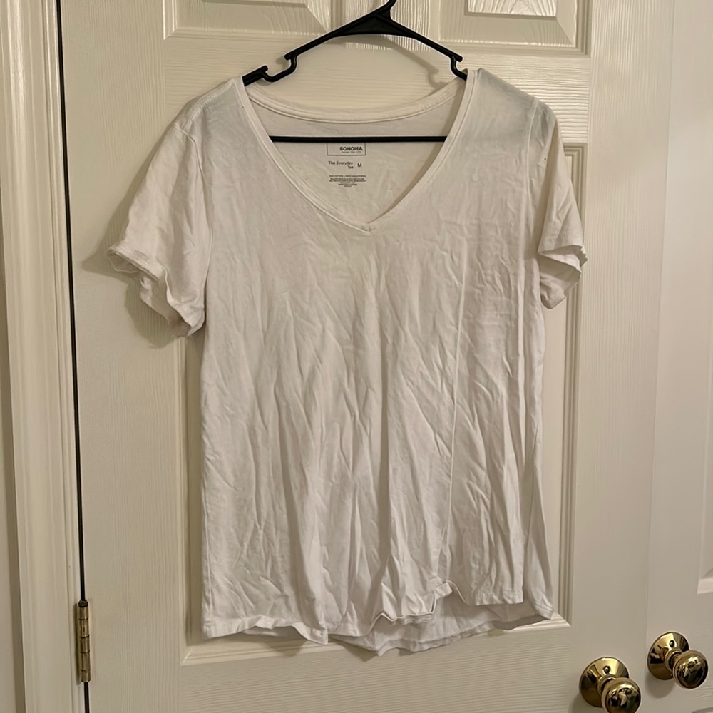 ✨2/$10 Sonoma Basic White Tee